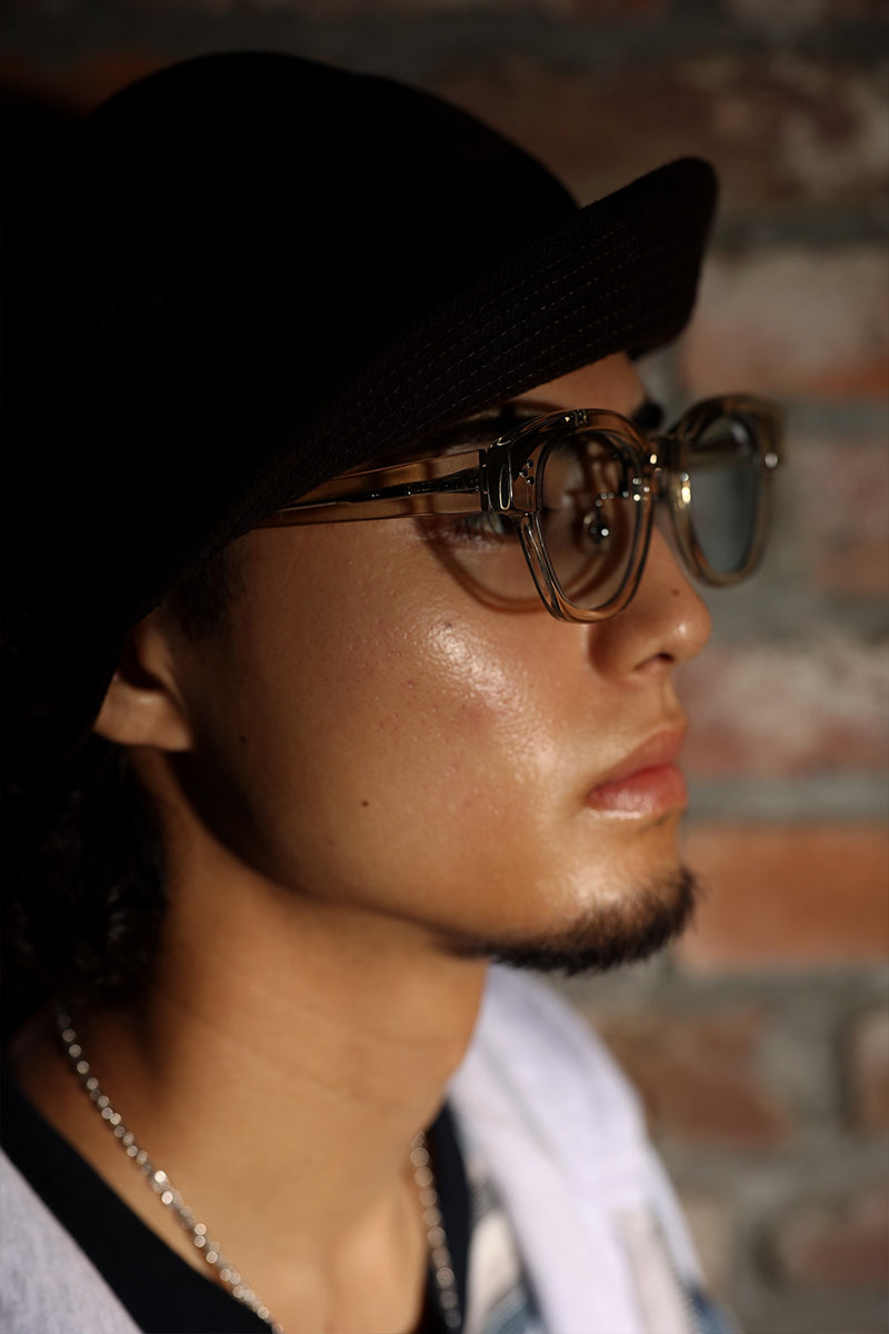 CYBORG CLEAR YELLOW/LIGHT BLUE LENS