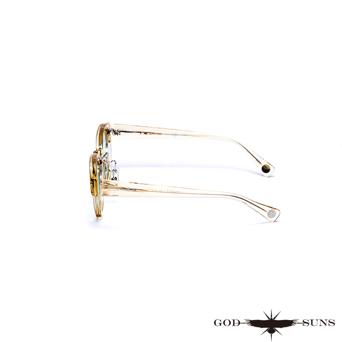 CYBORG CLEAR YELLOW/EMERALD GREEN LENS