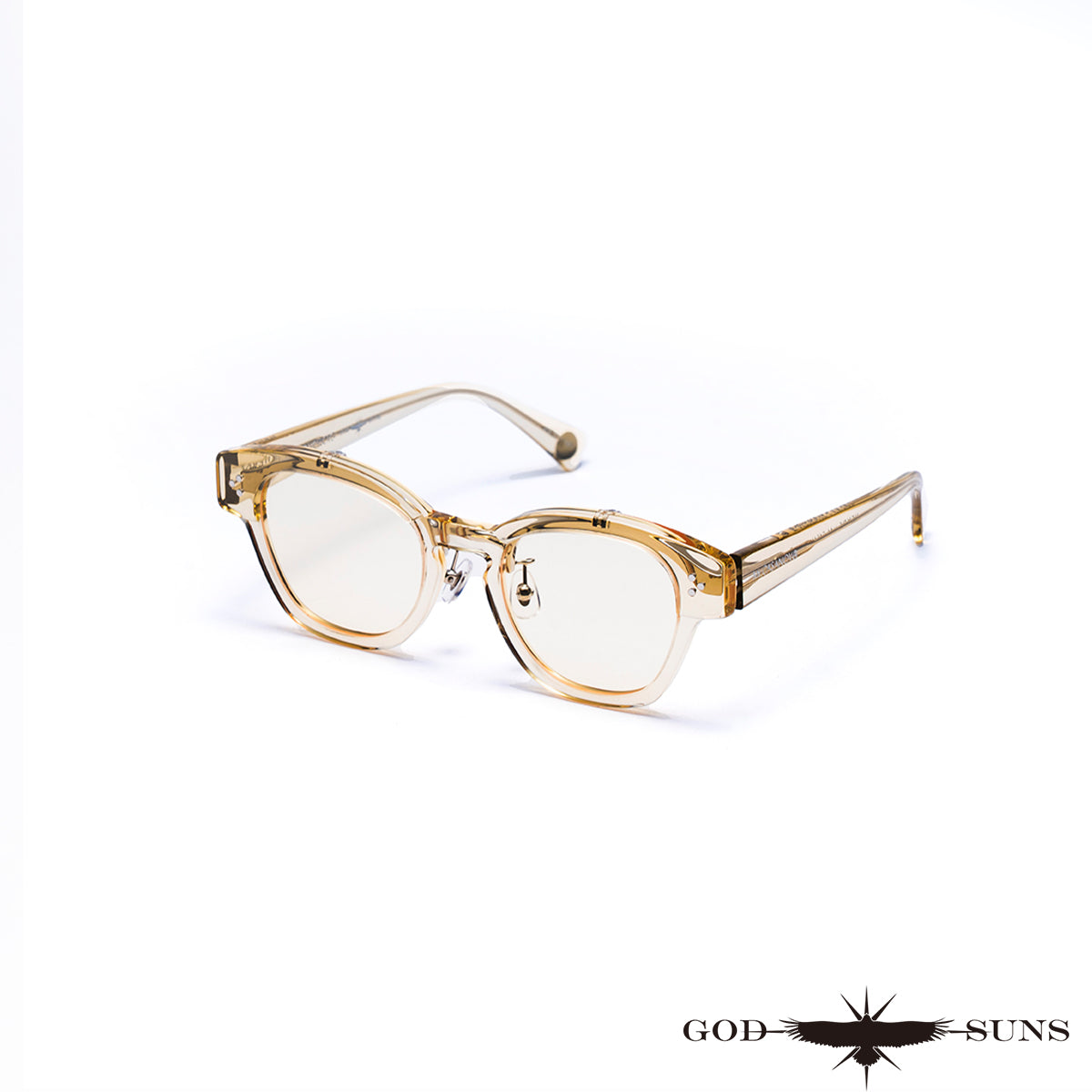 CYBORG CLEAR YELLOW/LIGHT BROWN LENS