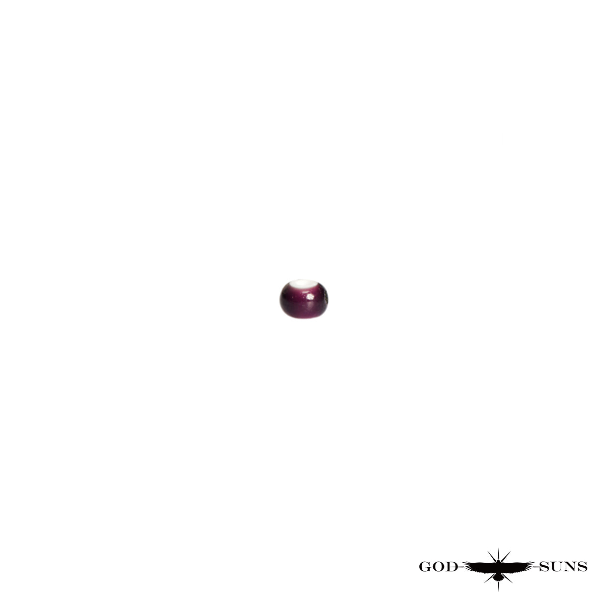 ホワイトハーツ(大)紫色(1個売り)