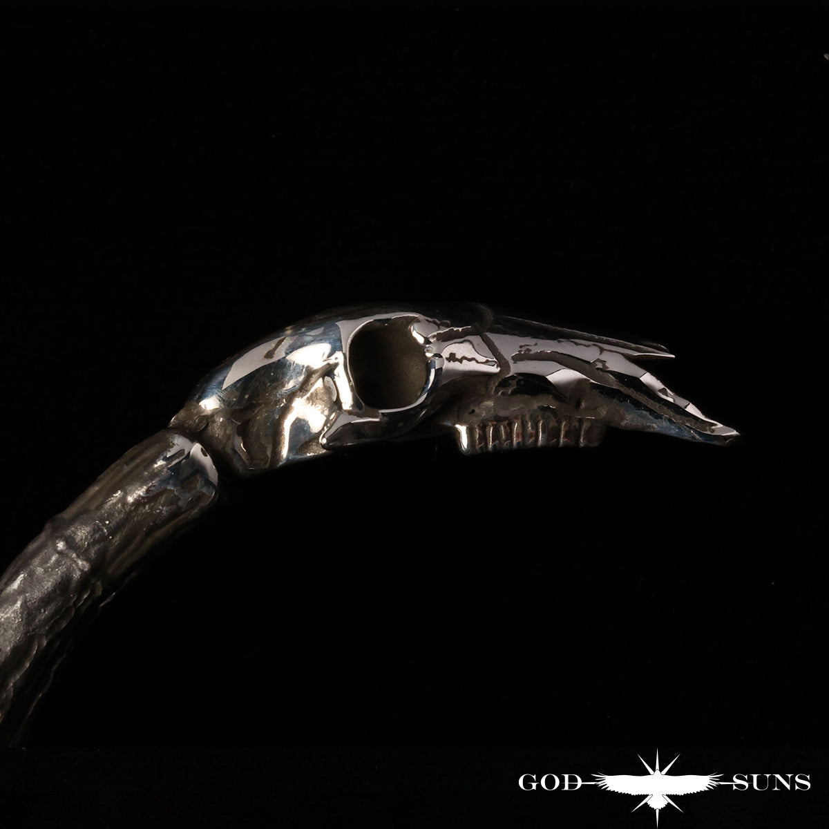 Eagle Face Bangle 8mm