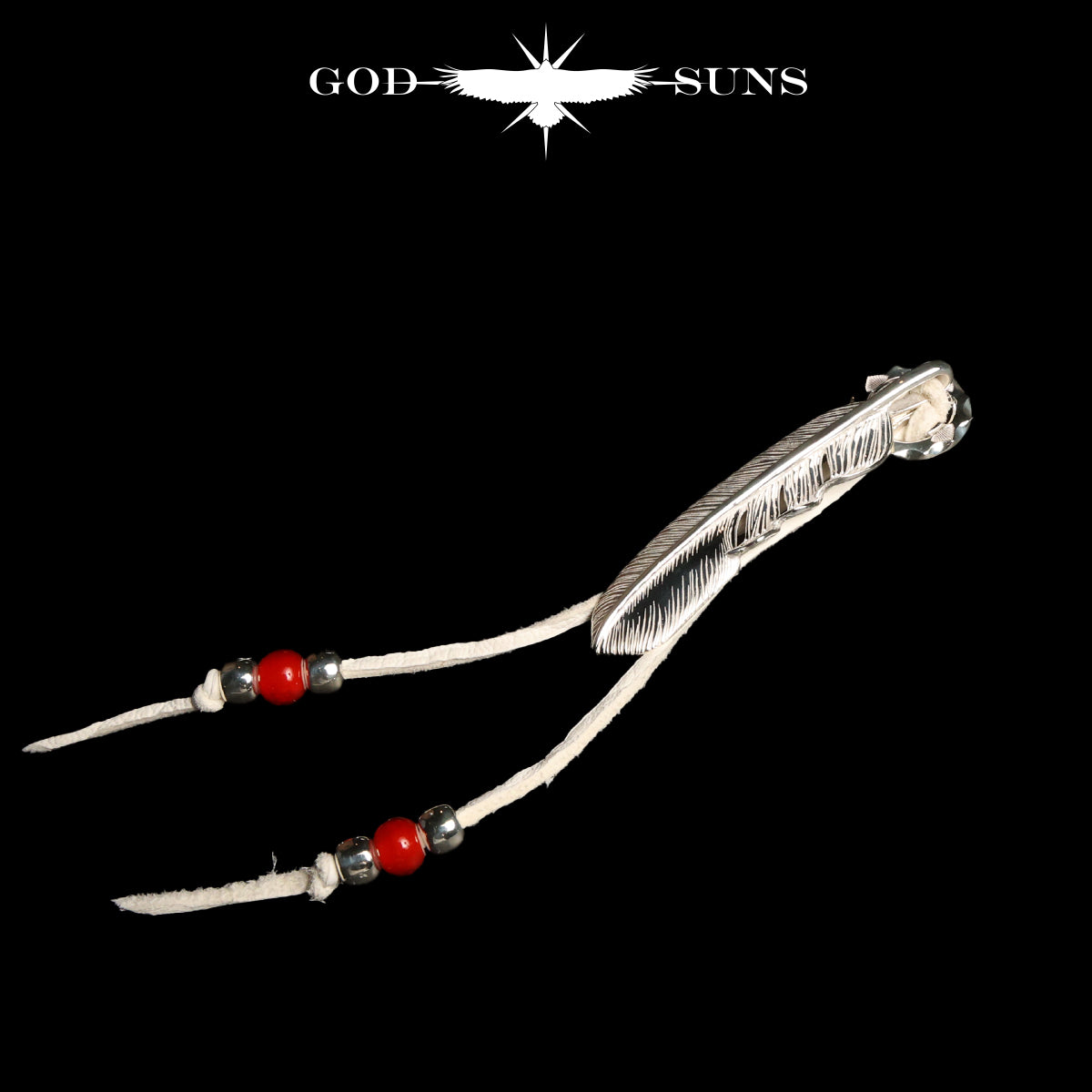 フェザーペンダント バックカスタムパーツ(特大/プレーン)