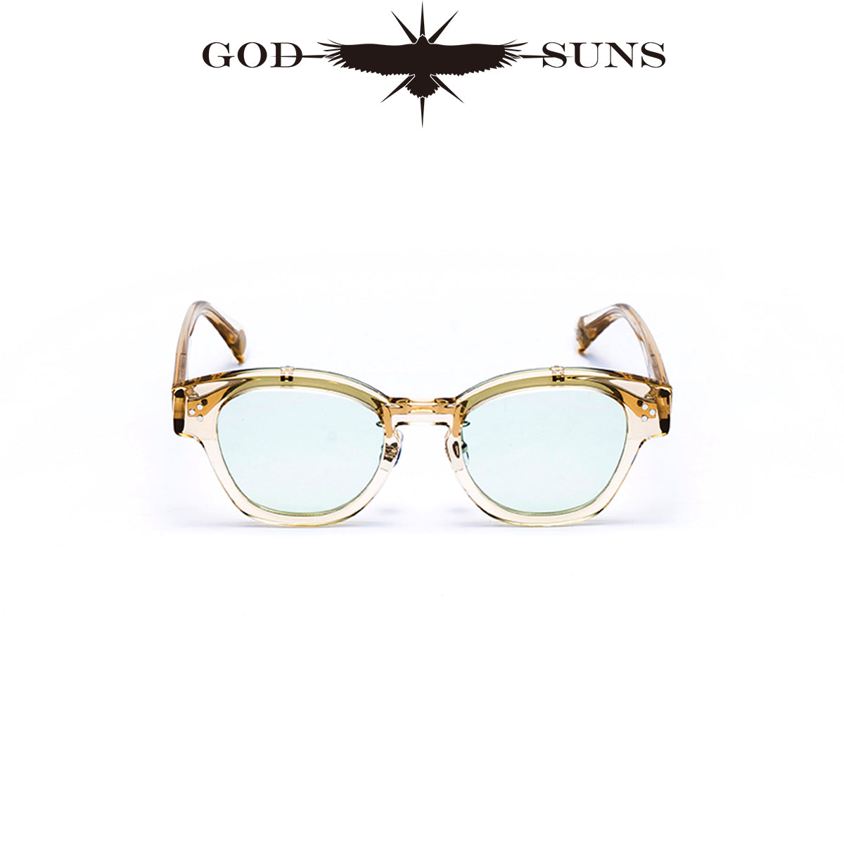 CYBORG CLEAR YELLOW/EMERALD GREEN LENS