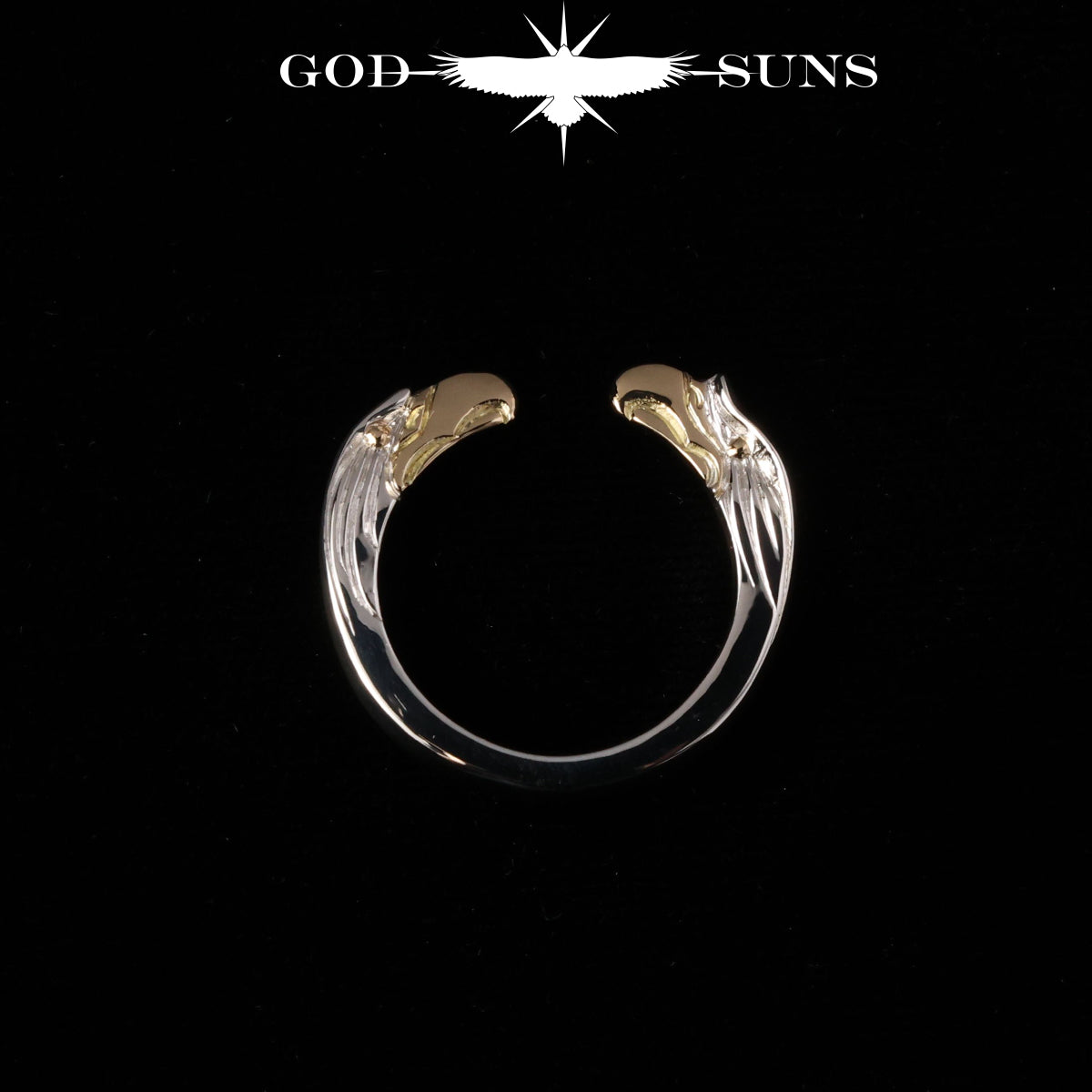 Eagle Face Ring (Large)