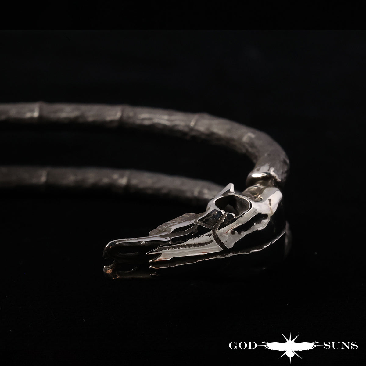 Eagle Face Bangle 8mm