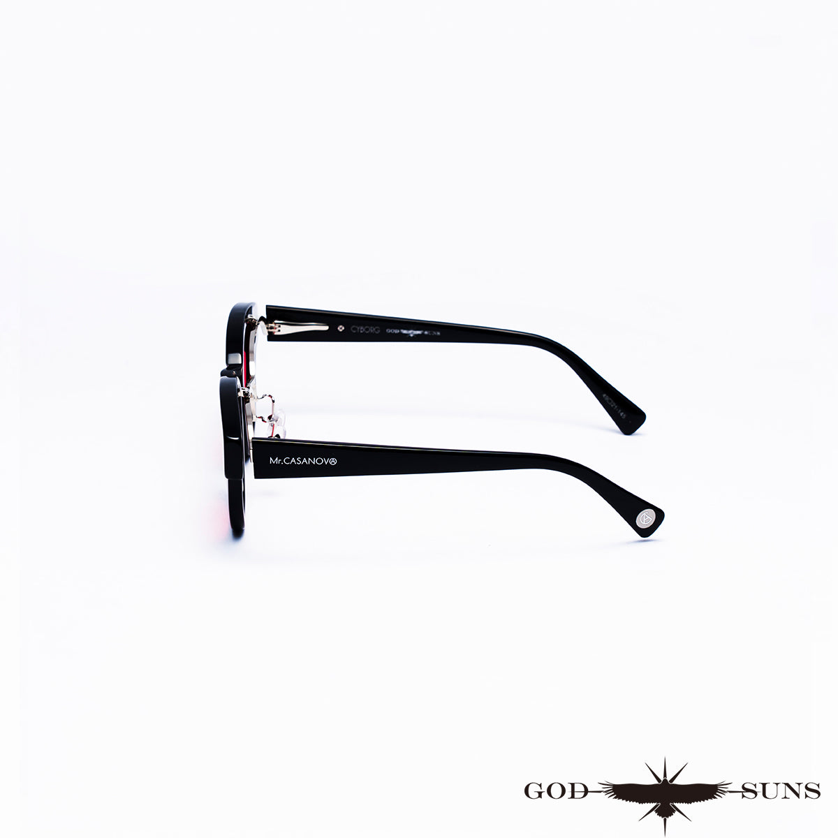 CYBORG BLACK/PINK LENS