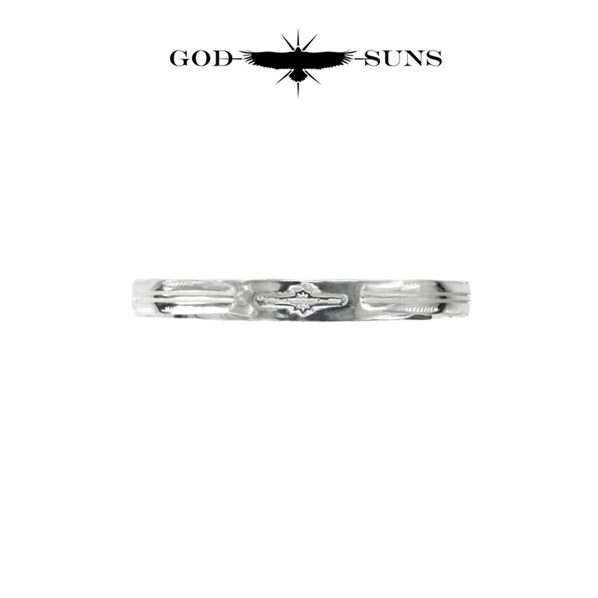 ALIGHT EAGLE CROSS BANGLE