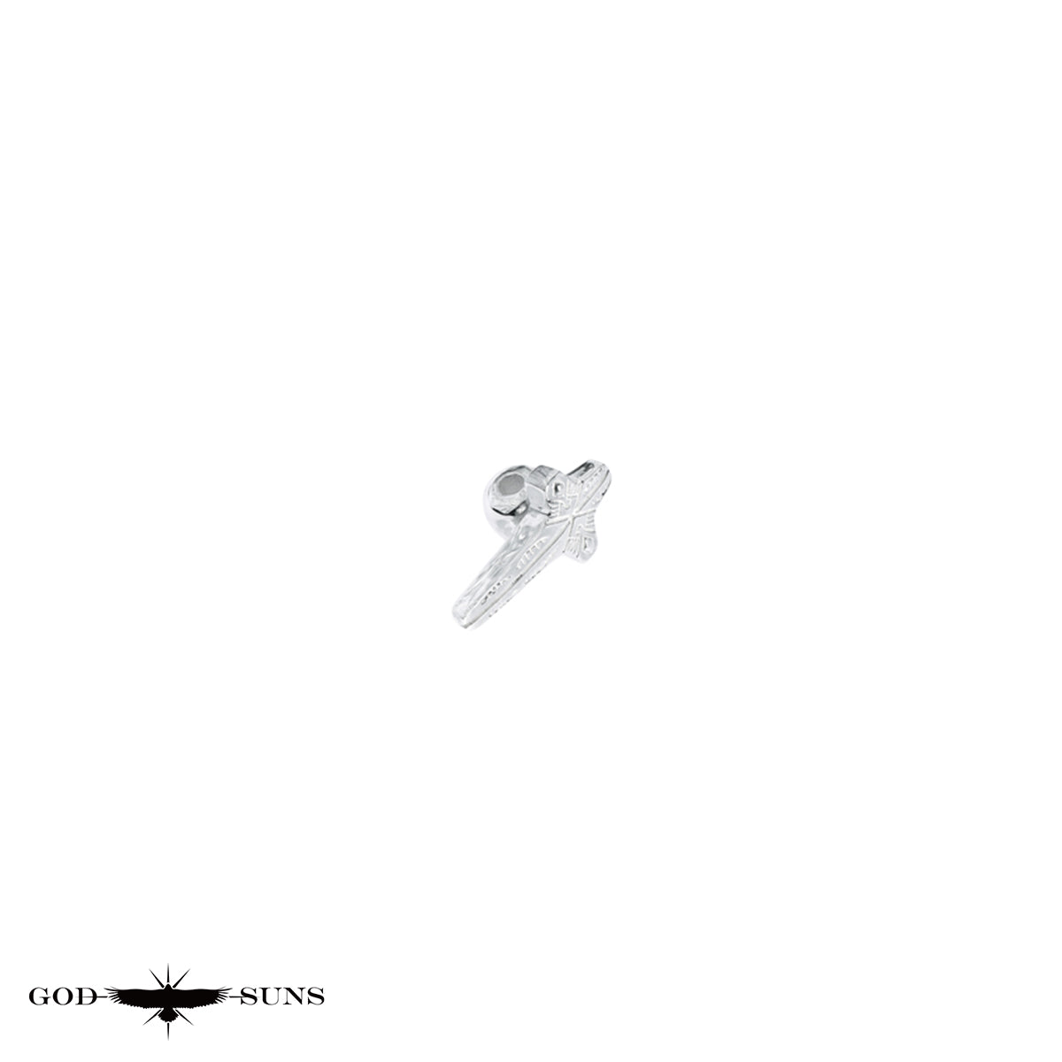 ALIGHT EAGLE CROSS BEADS(Medium)