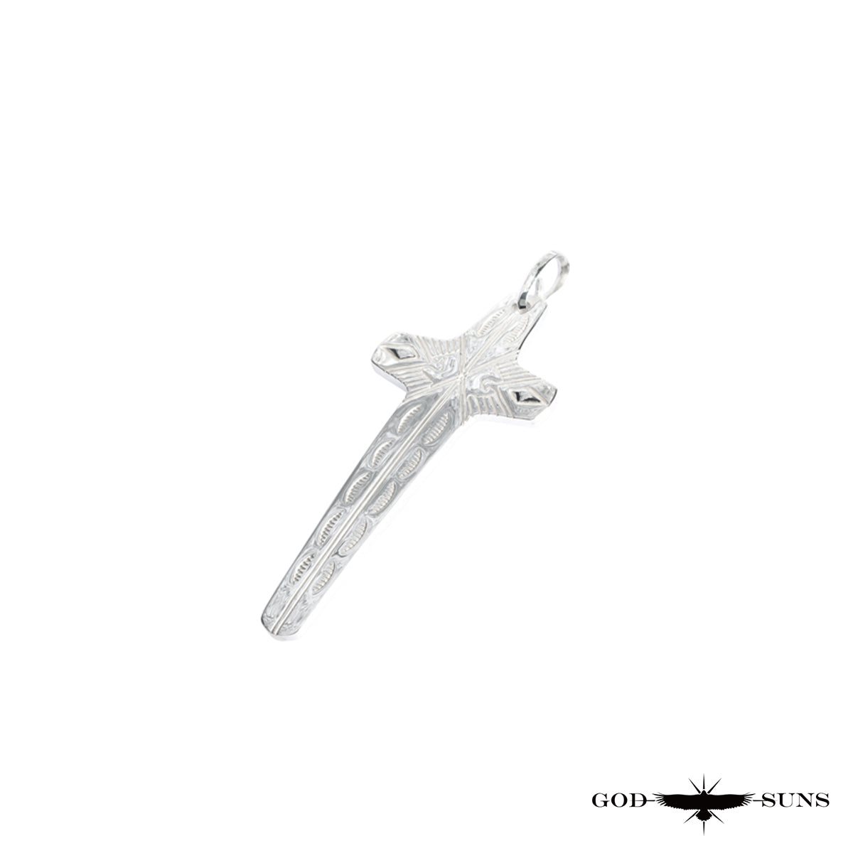ALIGHT EAGLE CROSS PENDANT(Large)