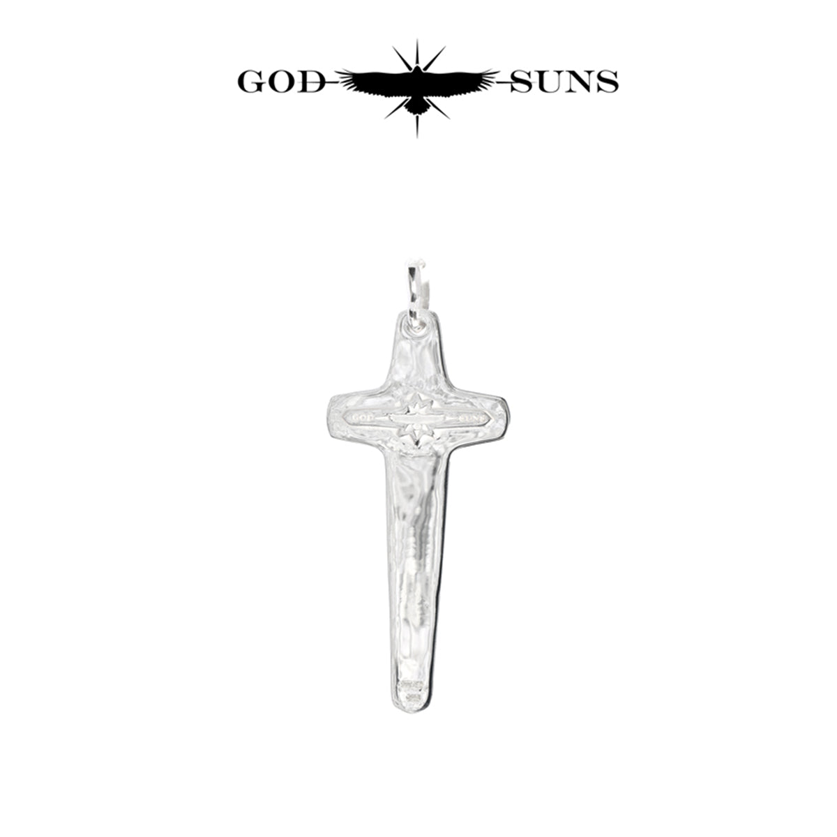ALIGHT EAGLE CROSS PENDANT(Large)