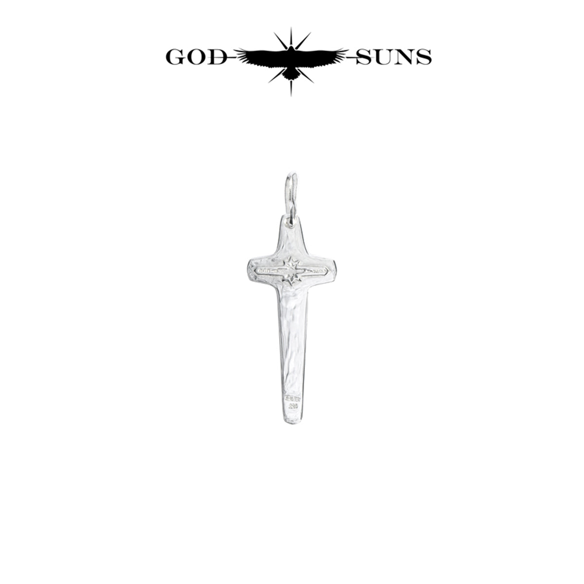ALIGHT EAGLE CROSS PENDANT(Medium)