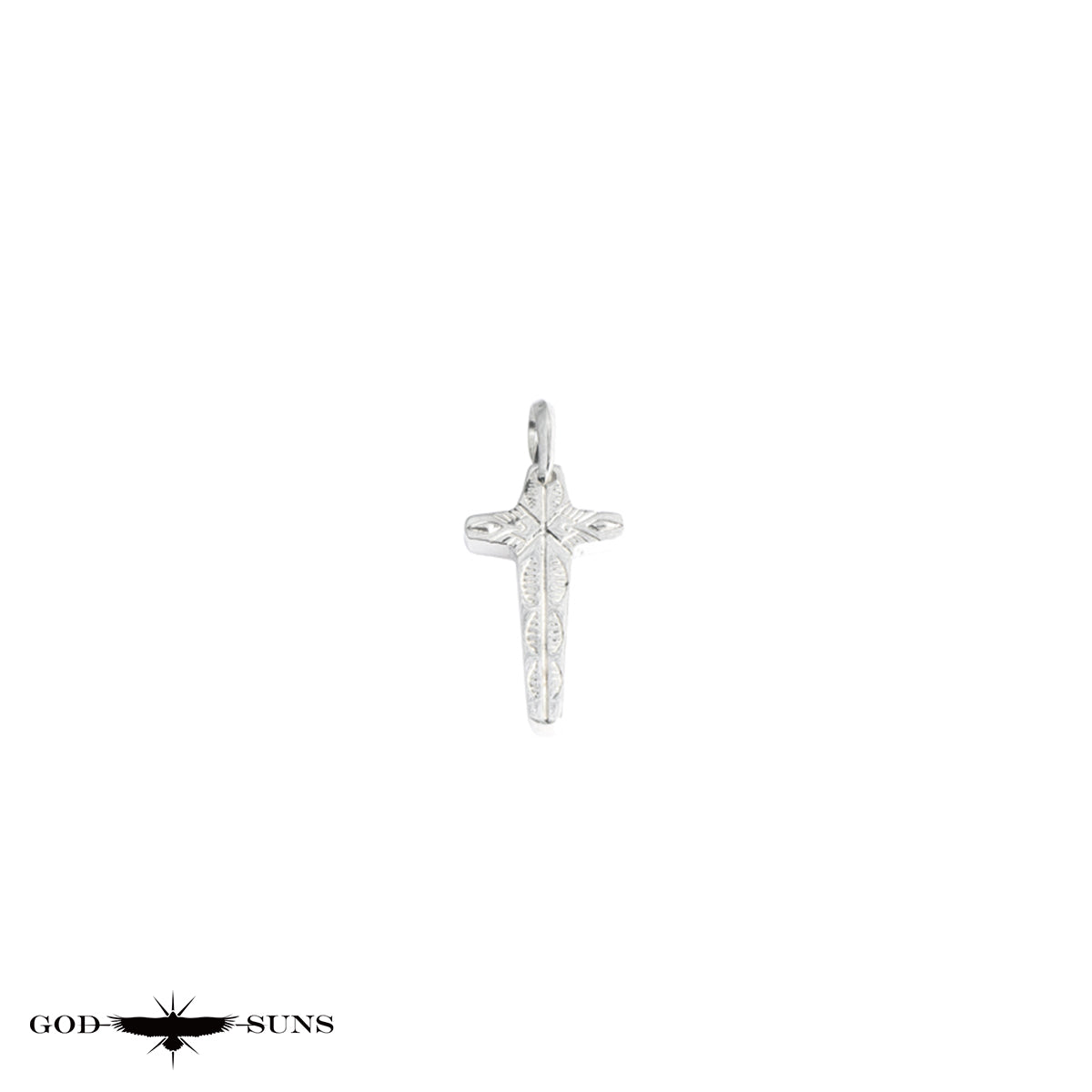 ALIGHT EAGLE CROSS PENDANT(small)
