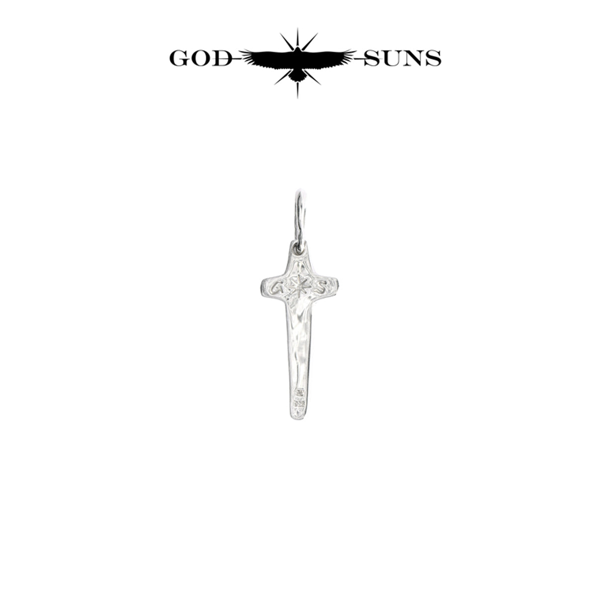 ALIGHT EAGLE CROSS PENDANT(small)