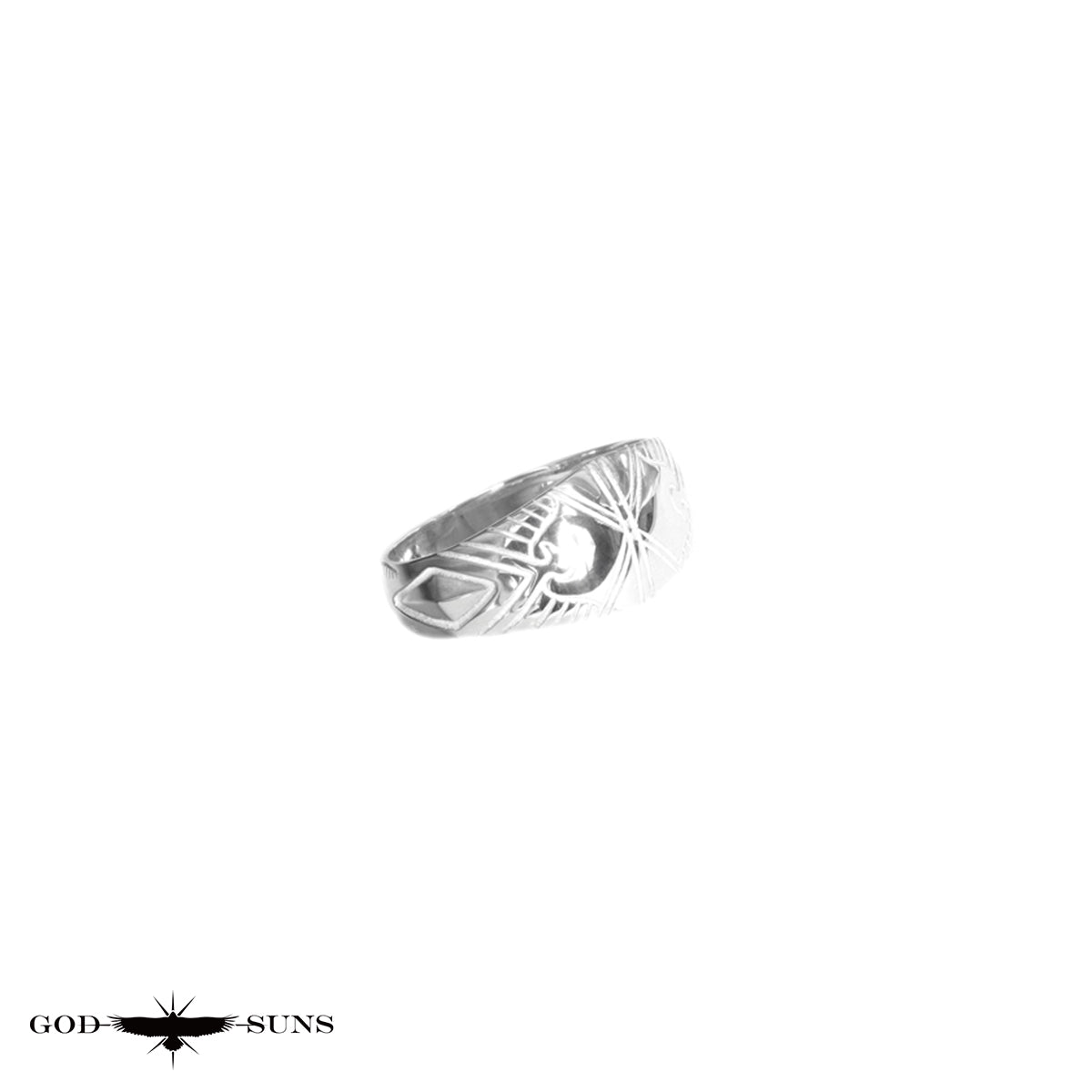 ALIGHT EAGLE CROSS RING(Large)