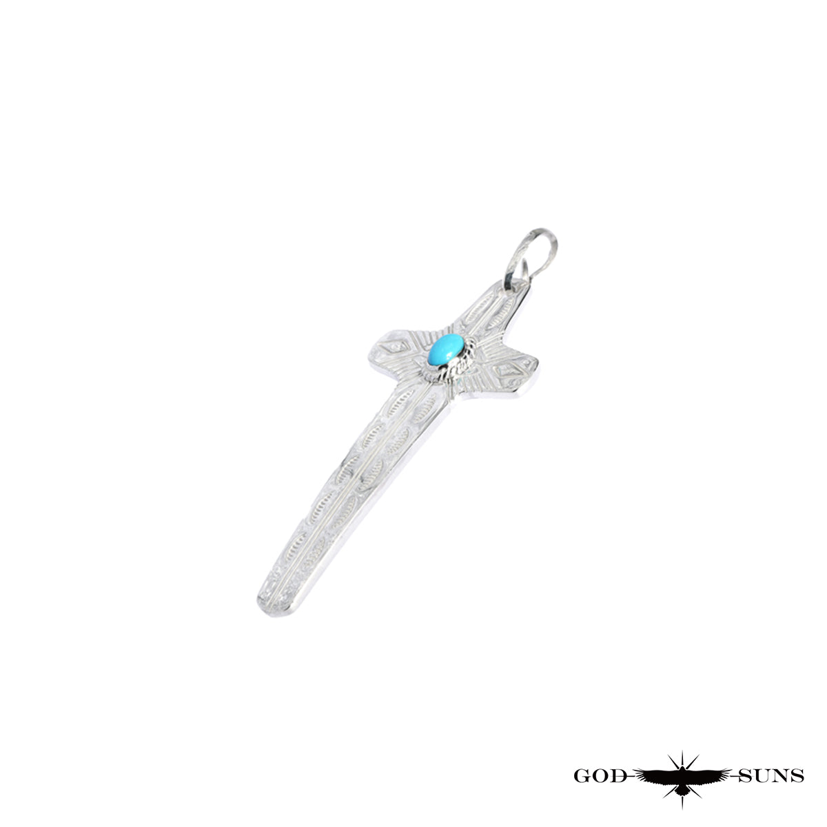 ALIGHT EAGLE CROSS TQ PENDANT(Large)