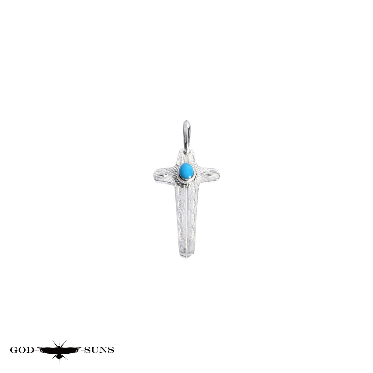 ALIGHT EAGLE CROSS TQ PENDANT(Medium)