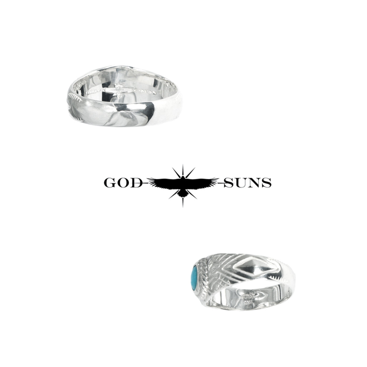 ALIGHT EAGLE CROSS TQ RING(Large)