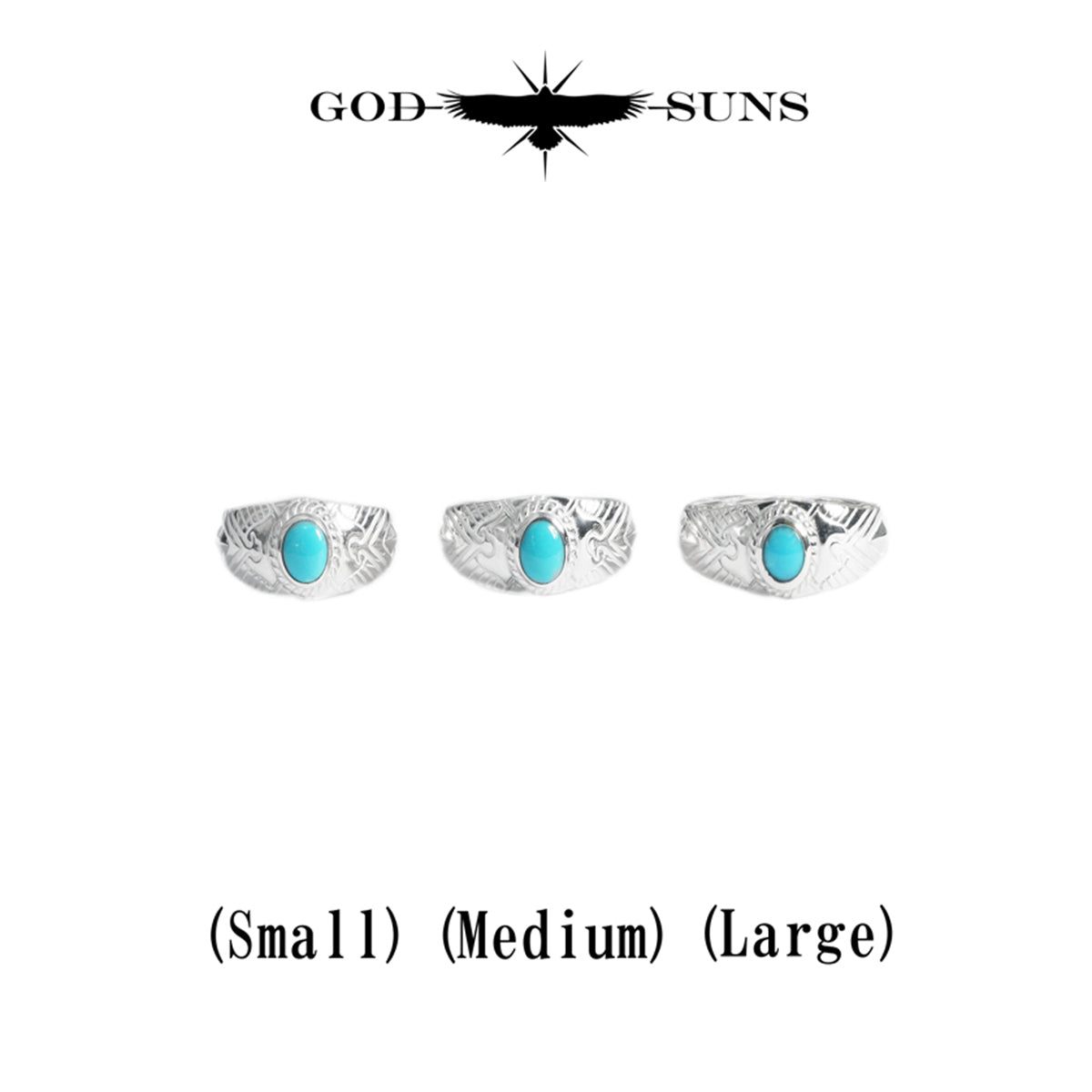 ALIGHT EAGLE CROSS TQ RING(Large)