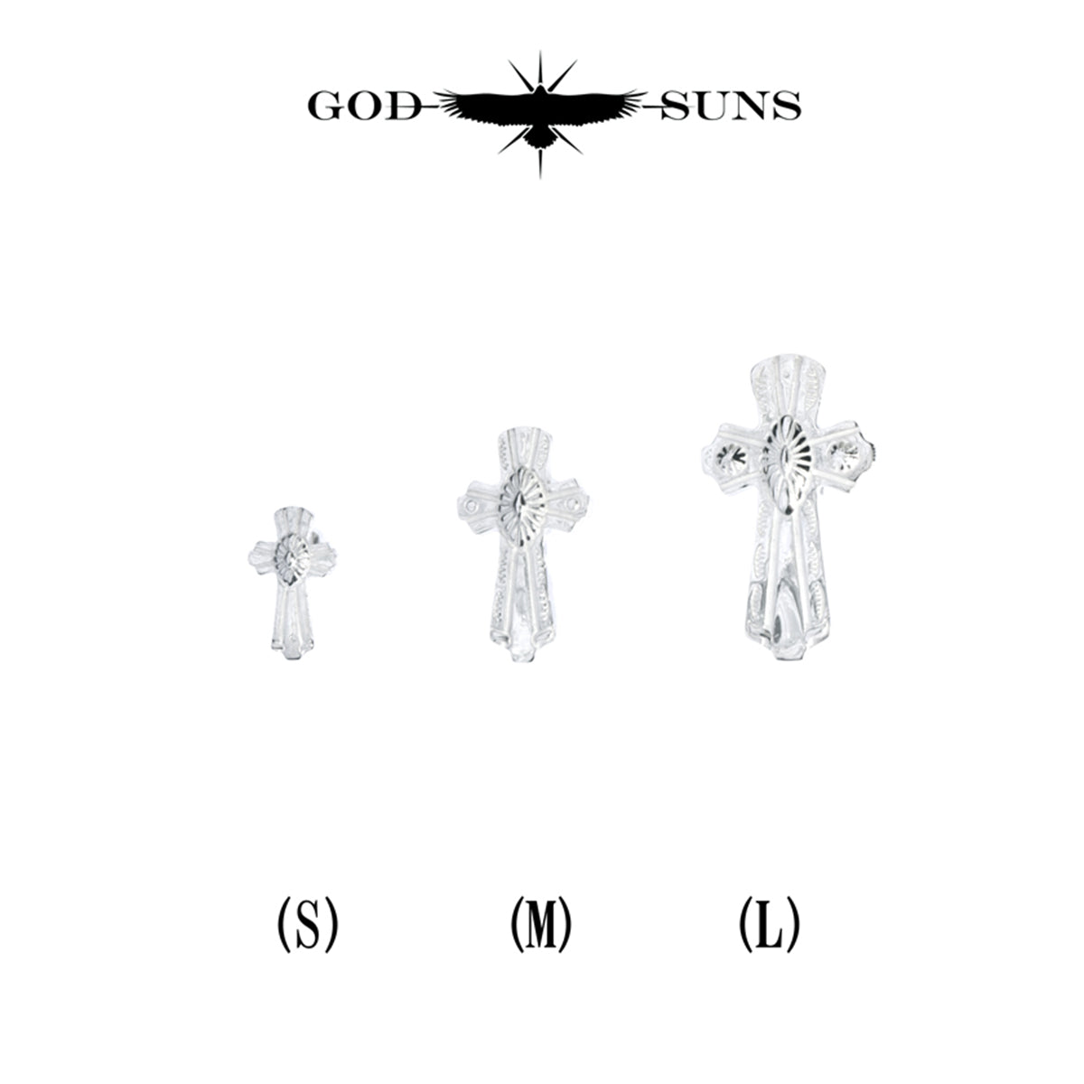 CONCHO CROSS BEADS(Large)