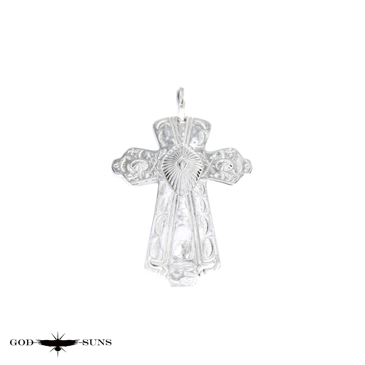 CONCHO CROSS PENDANT(Large)