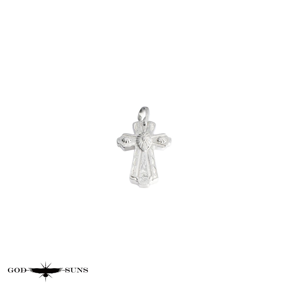CONCHO CROSS PENDANT(small)