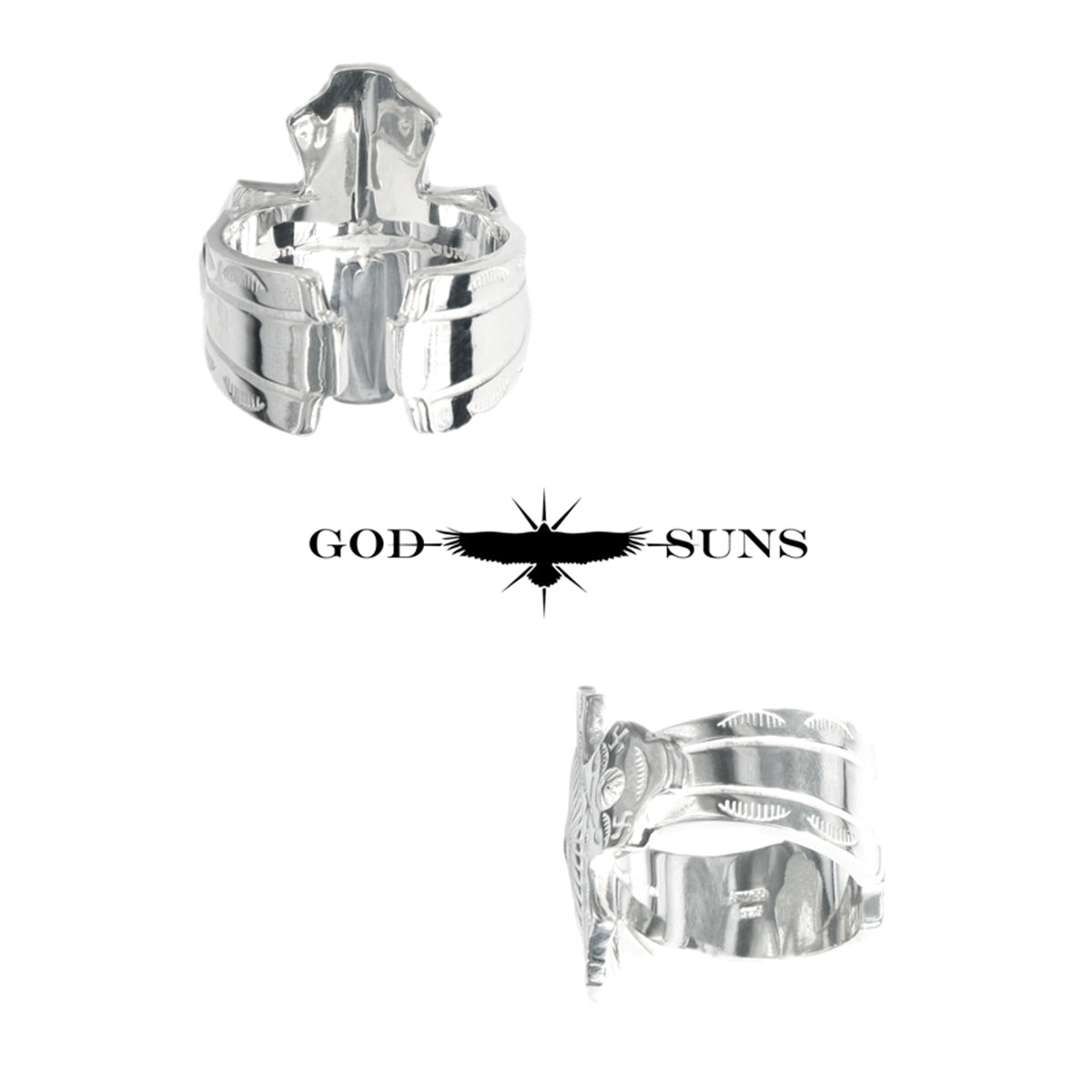 CONCHO CROSS RING(Large)