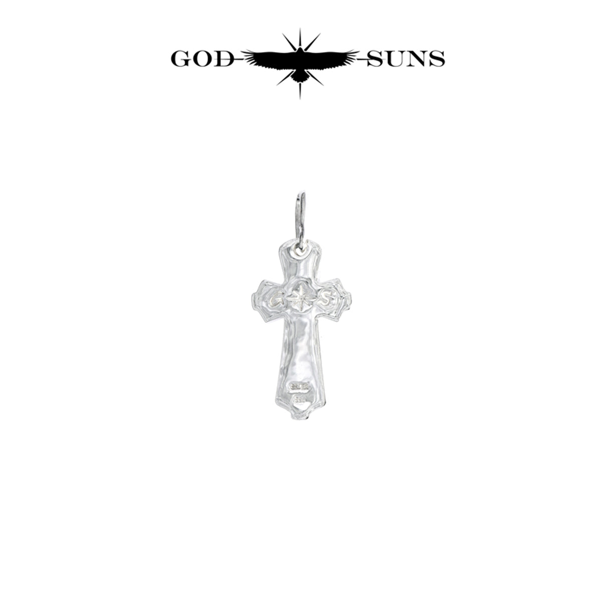 CONCHO CROSS TQ PENDANT(small)