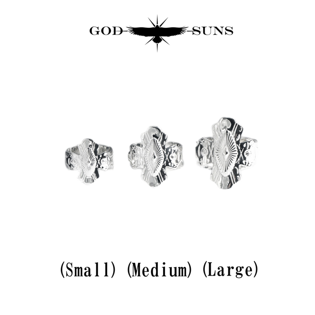 CONCHO CROSS TQ RING(Medium)