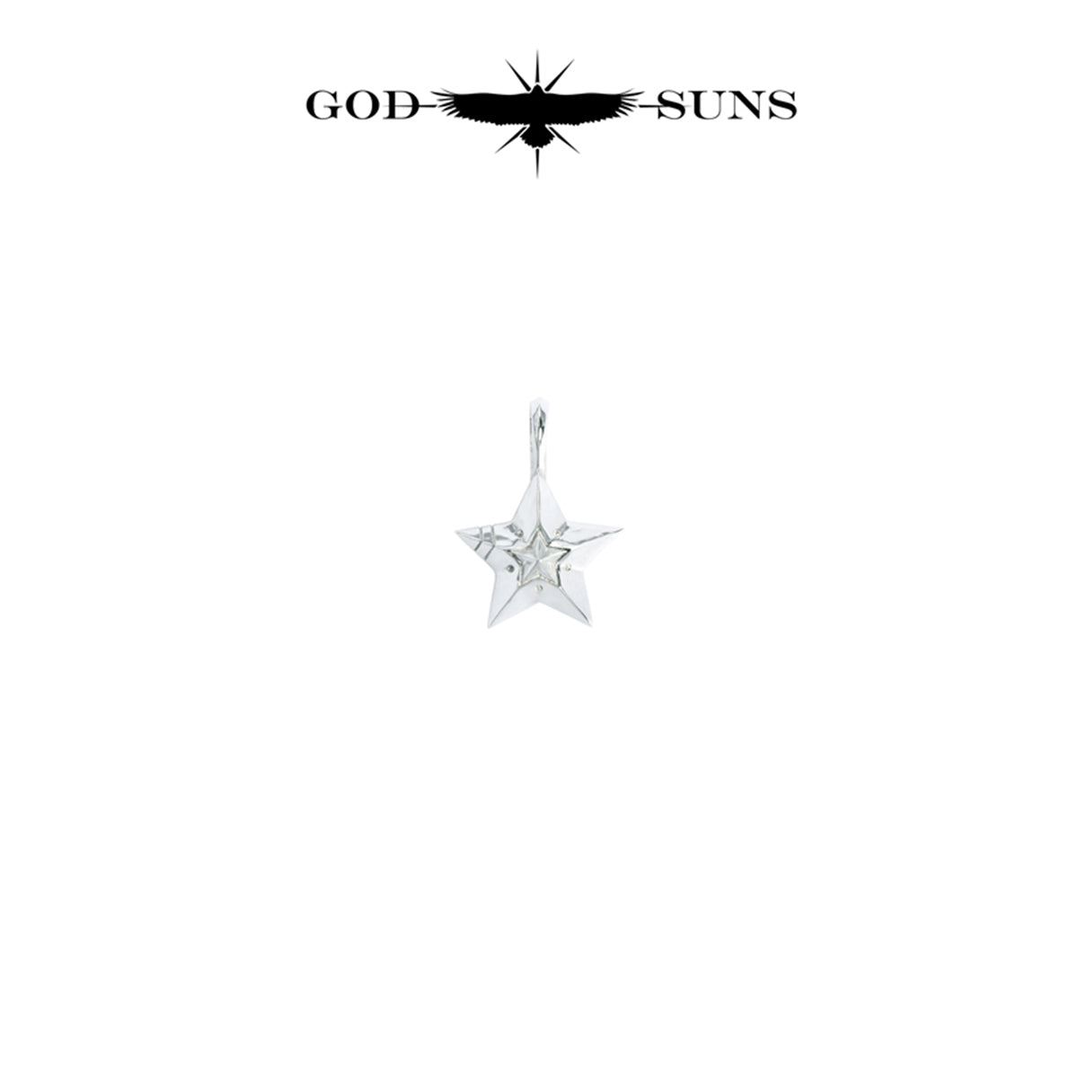 DOUBLE LINE STAR PENDANT(Small)