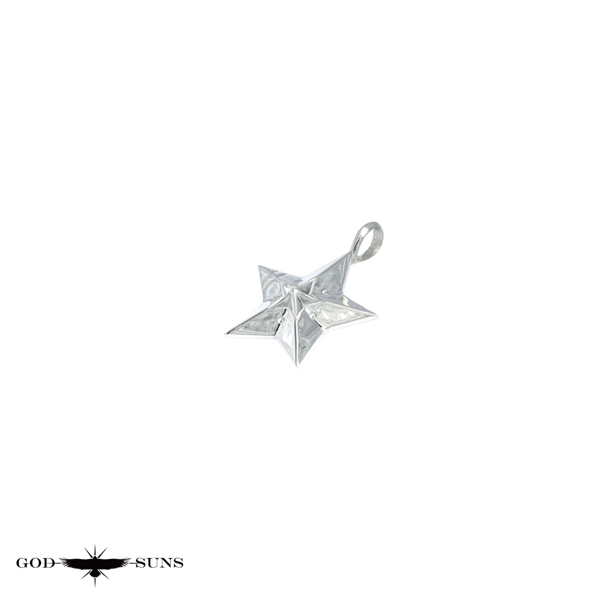 DOUBLE LINE STAR PENDANT(Medium)