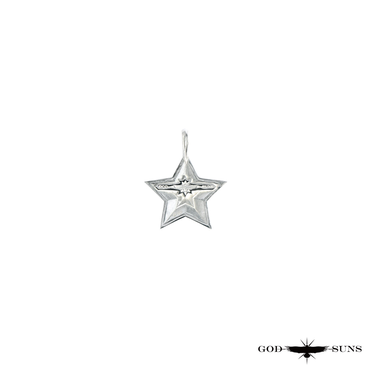 DOUBLE LINE STAR PENDANT(Medium)