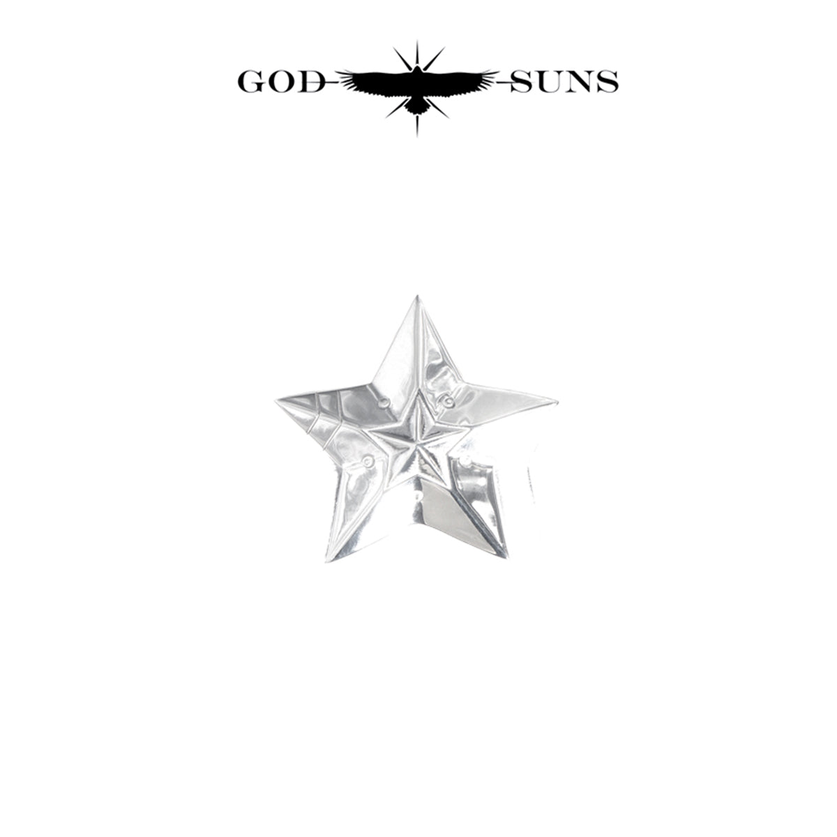DOUBLE LINE STAR RING(Large)