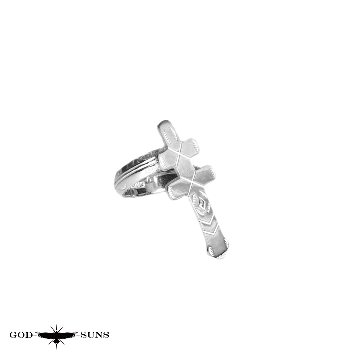 DRAGONFLY CROSS RING(Large)