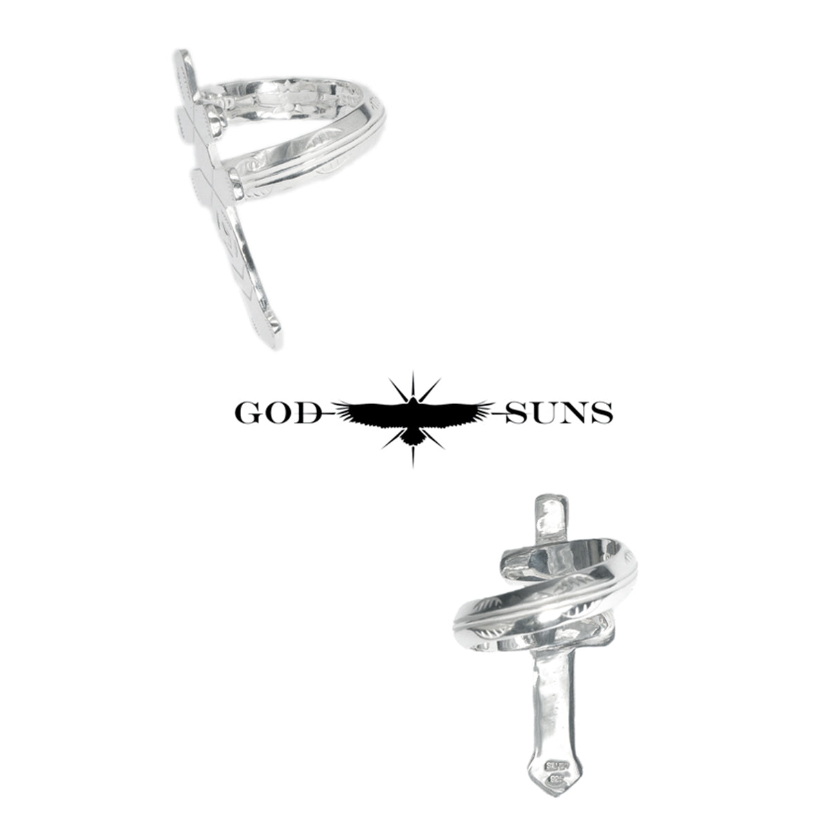 DRAGONFLY CROSS RING(Large)