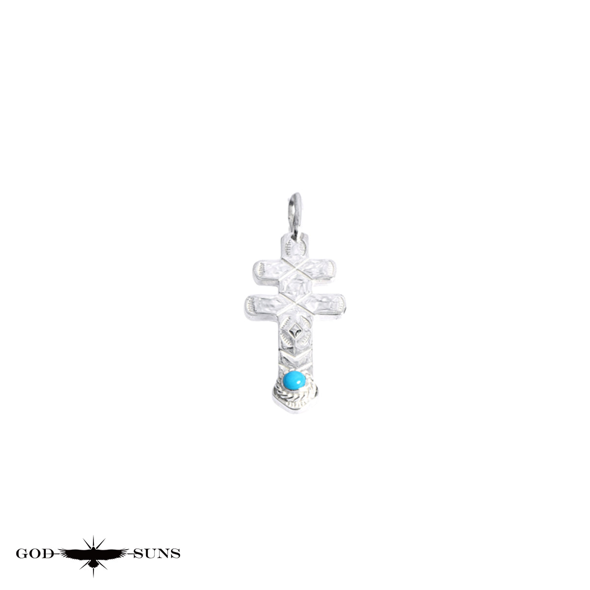 DRAGONFLY CROSS TQ PENDANT(Medium)