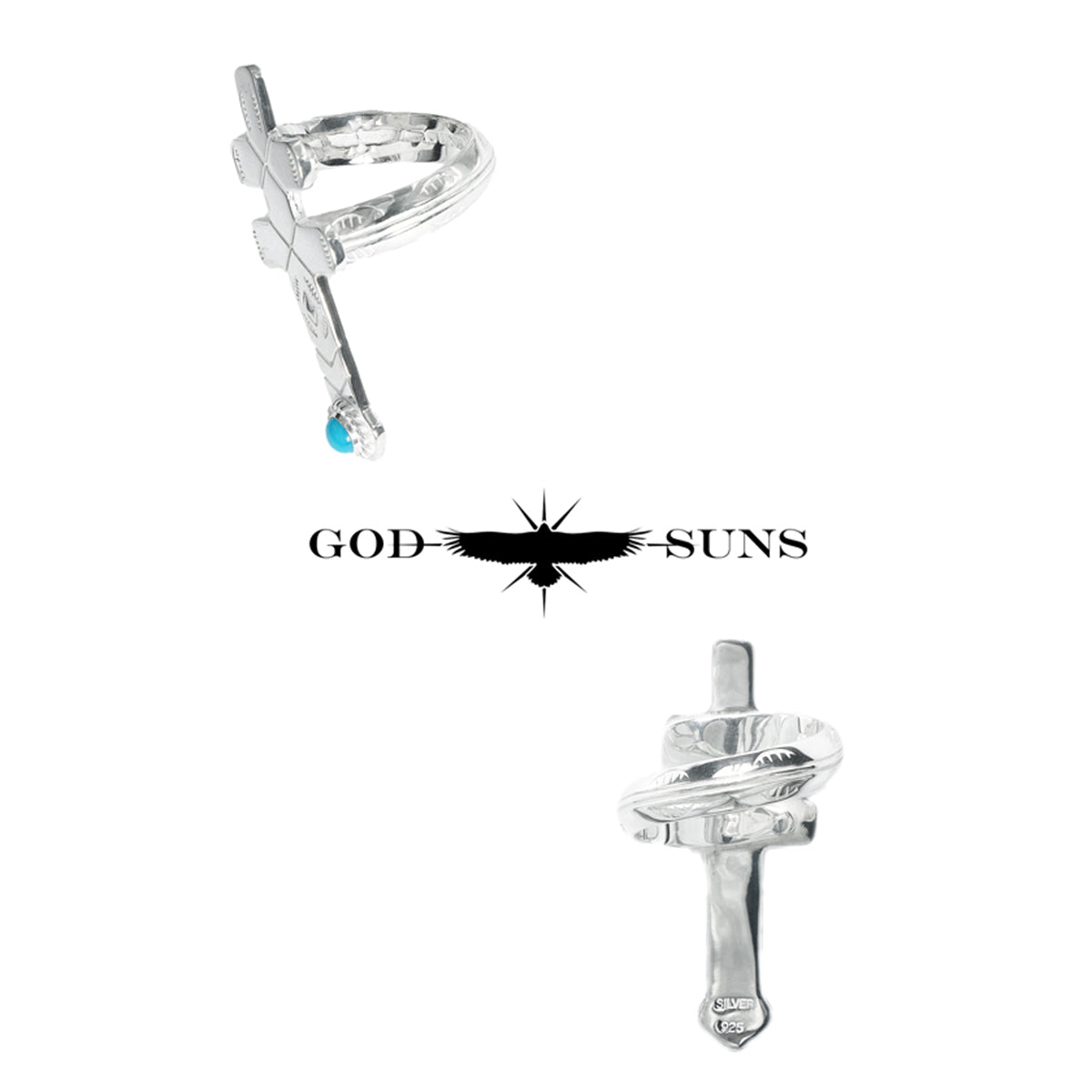 DRAGONFLY CROSS TQ RING(Medium)