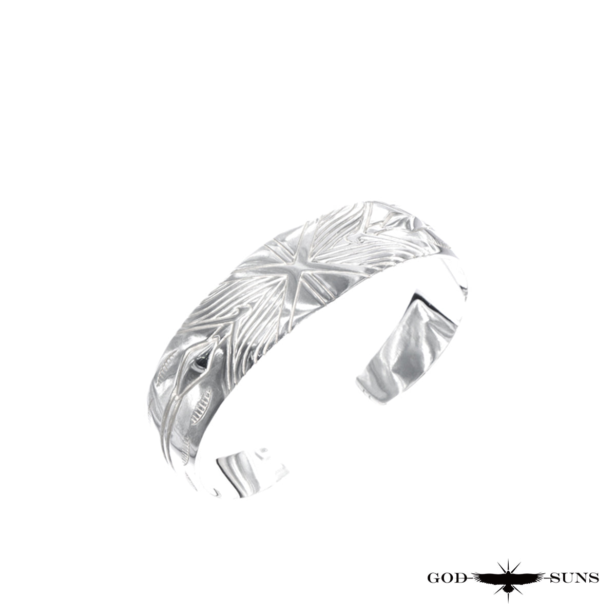 Thunderbird Earrings ~ SV x K18 "Thunder" TYPE ~ (Medium)