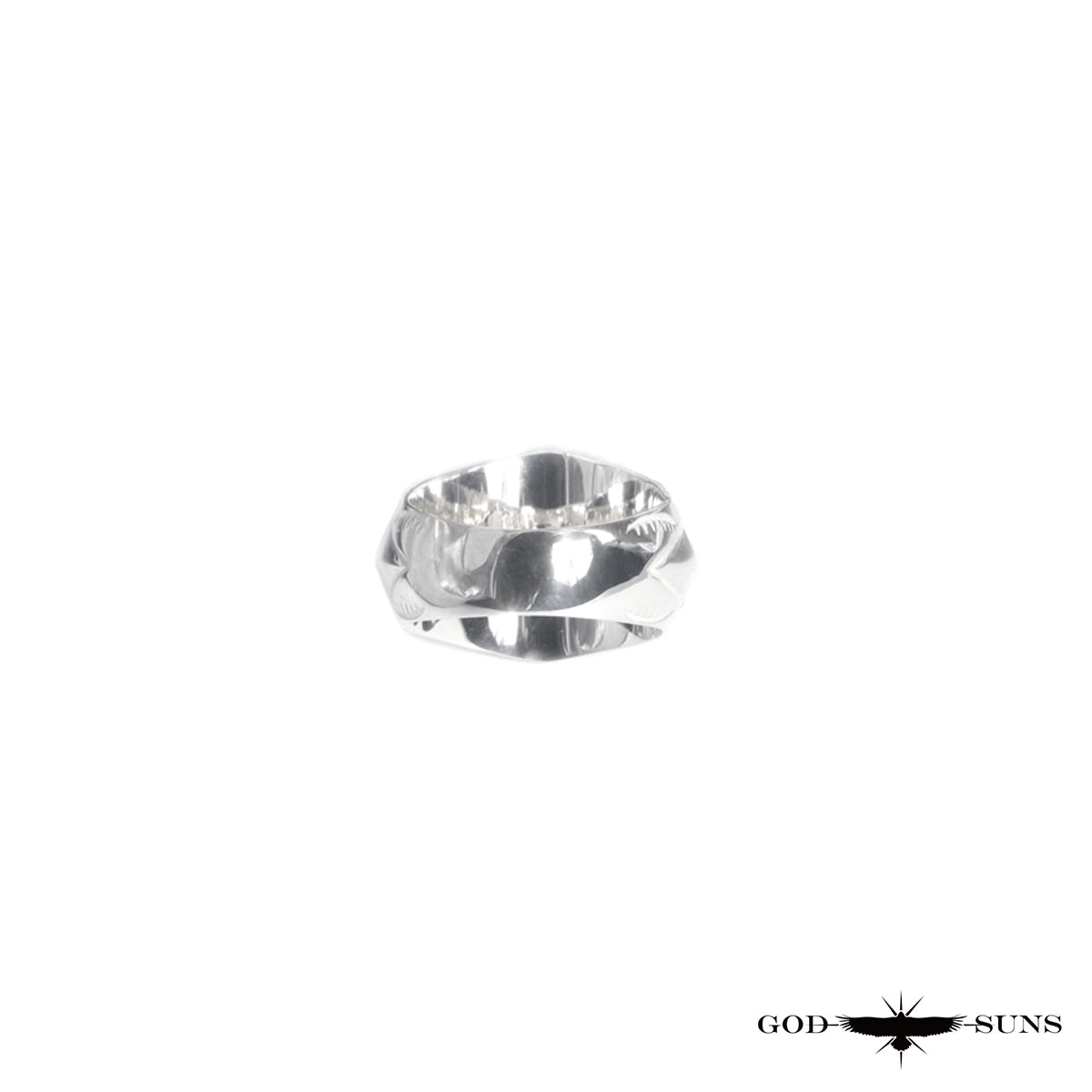 FLAP EAGLE CROSS TQ RING(Medium)