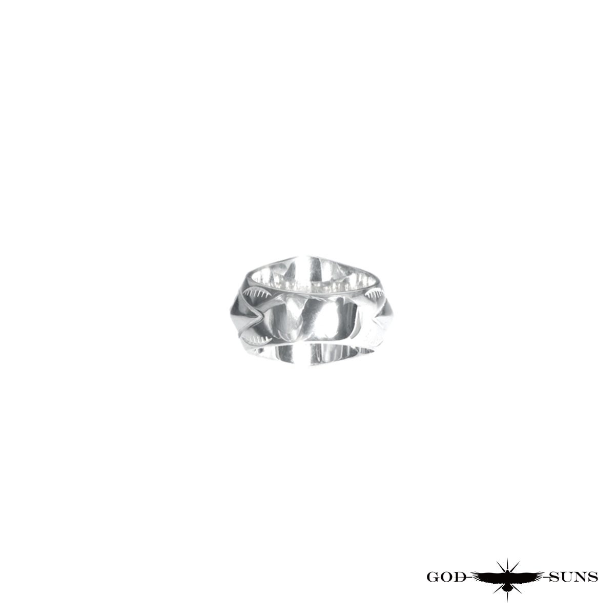 FLAP EAGLE CROSS TQ RING(Small)