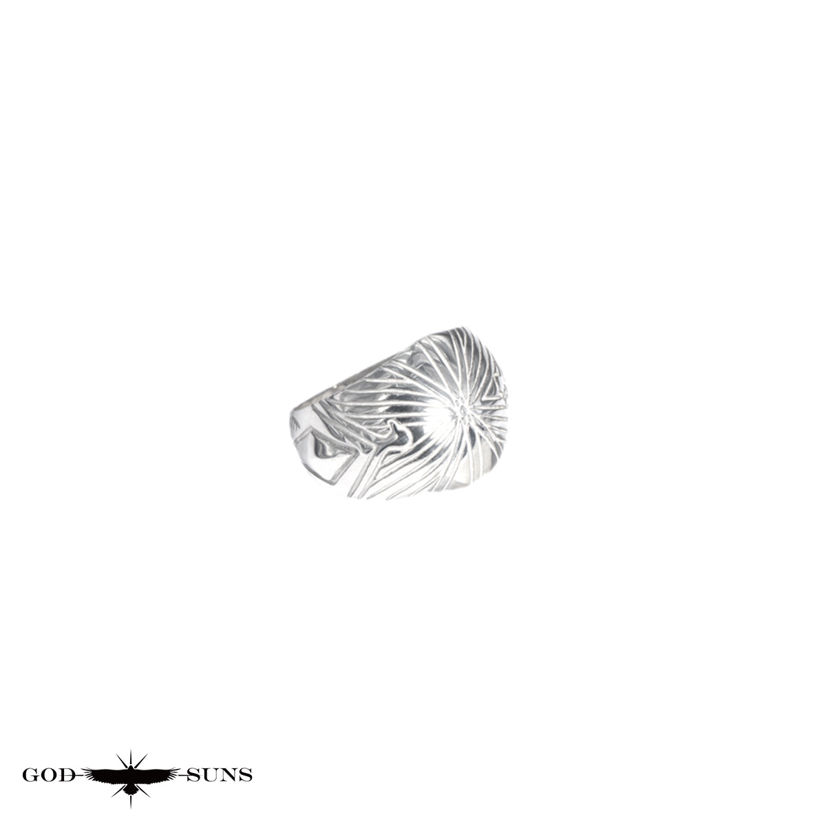FLAP EAGLE CROSS RING(Medium)