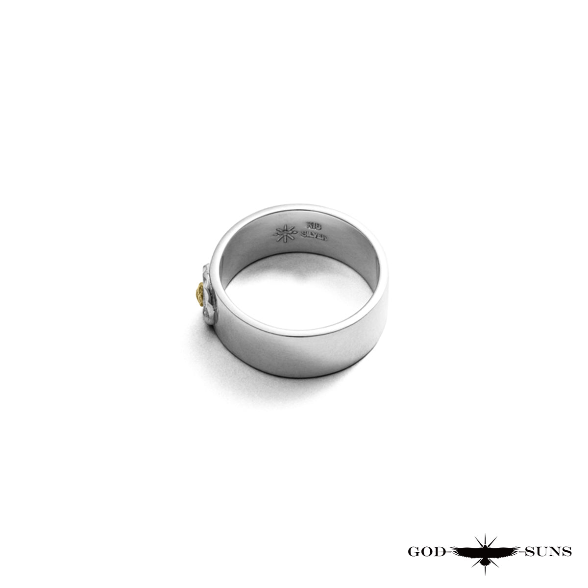 平打ちホイールリングK18メタル付き 8mm幅