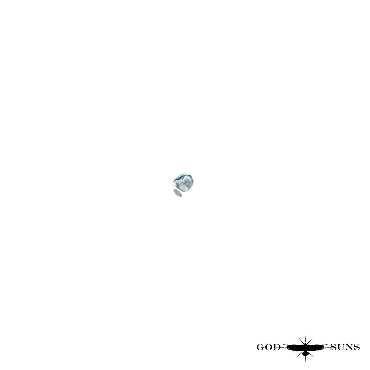 SV無垢ラウンドビーズプレーン(M)(1個売り)
