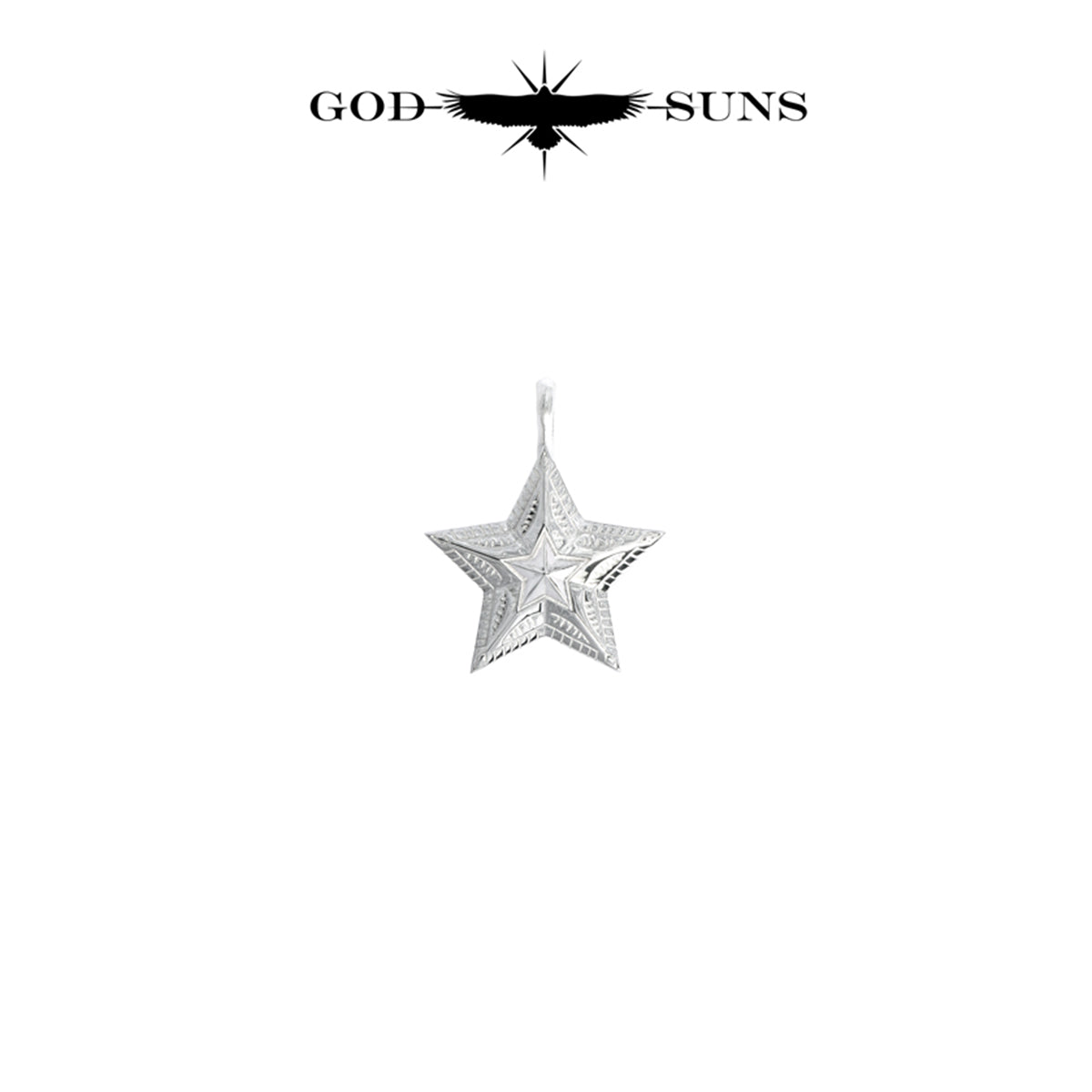 NATIVE ART STAR PENDANT(Medium)