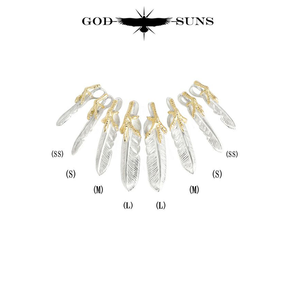 金爪フェザーS (左向き)