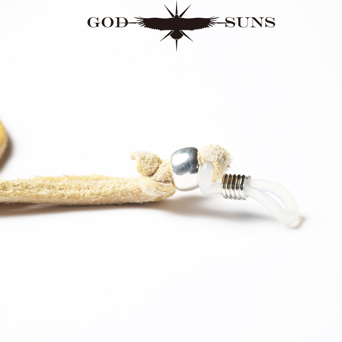 Silver solid stone beads (left) (sold individually)