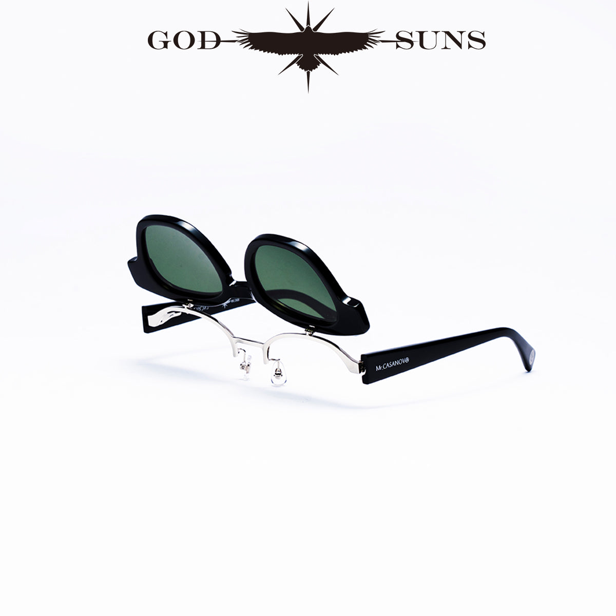 CYBORG BLACK/GREEN SMOKE LENS