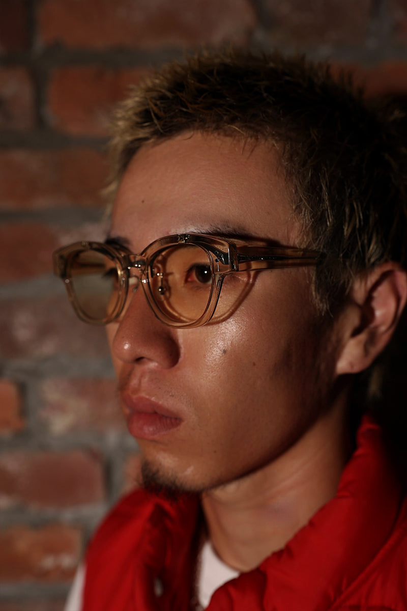 CYBORG CLEAR YELLOW/LIGHT BROWN LENS