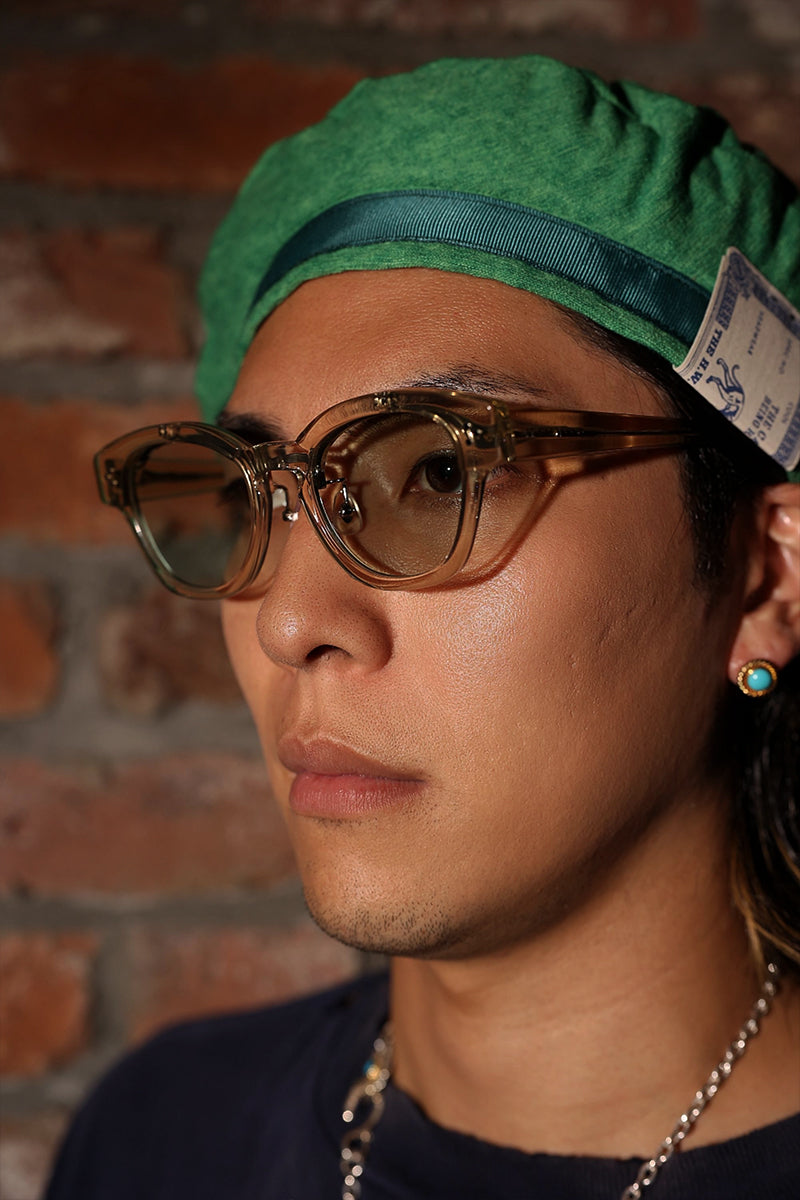 CYBORG CLEAR YELLOW/EMERALD GREEN LENS