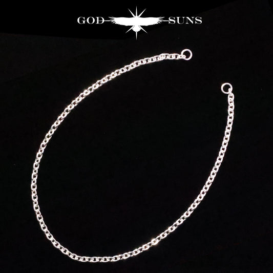 カスタム用チェーン 線径1.25 （丸カン２個付き）(丸or角)