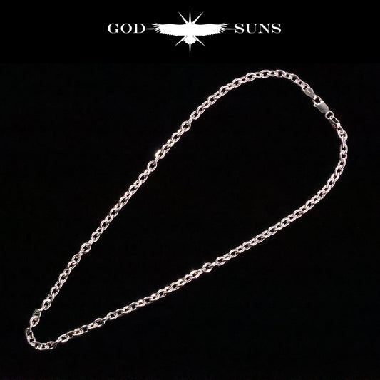 単品チェーン（ロブスター付き）アズキチェーン 線経1.25 (丸or角)